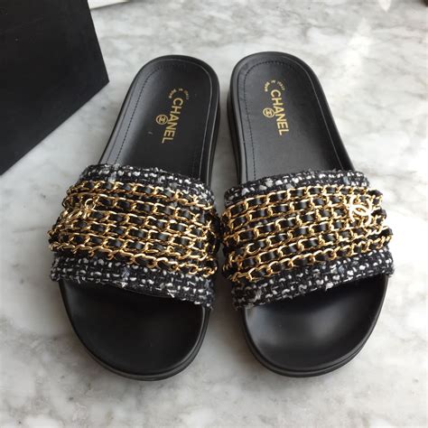 chanel slippers 2018|Chanel sandals official website.